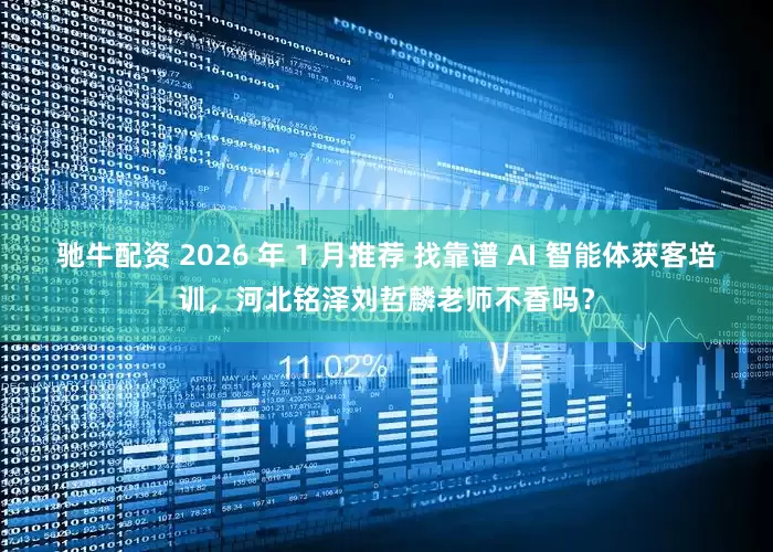 驰牛配资 2026 年 1 月推荐 找靠谱 AI 智能体获客培训，河北铭泽刘哲麟老师不香吗？